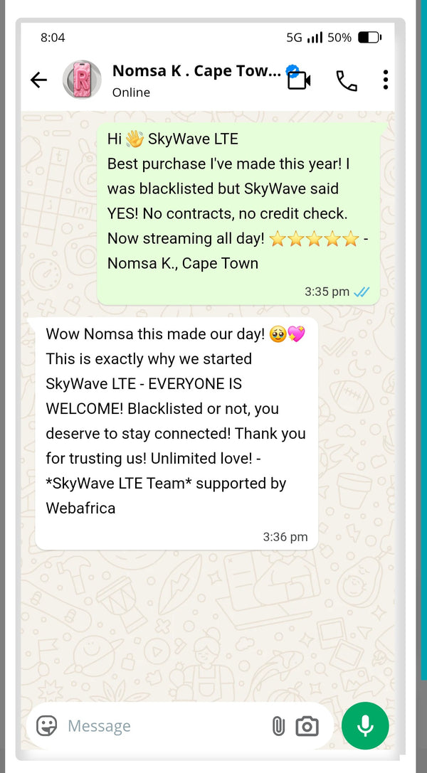 Nomsa K. Cape Town